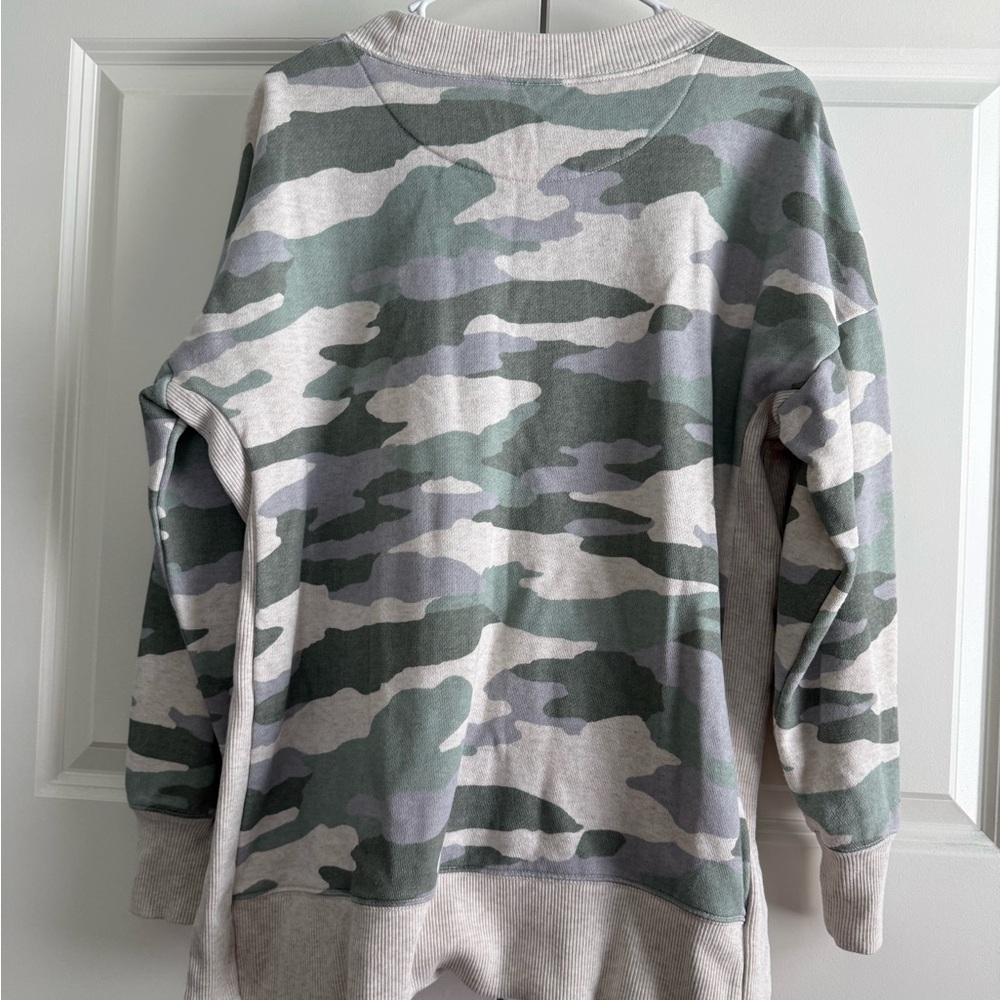 Aerie Camouflage Crewneck Sweatshirt - Picture 2 of 2